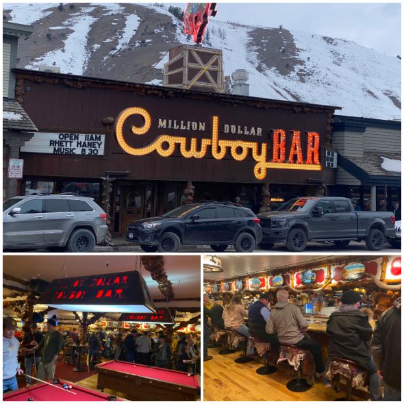 Million Dollar Cowboy bar in Jackson Hole, Amerika